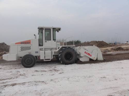 WB25D，長(zhǎng)豐下塘工業(yè)園灰土拌和