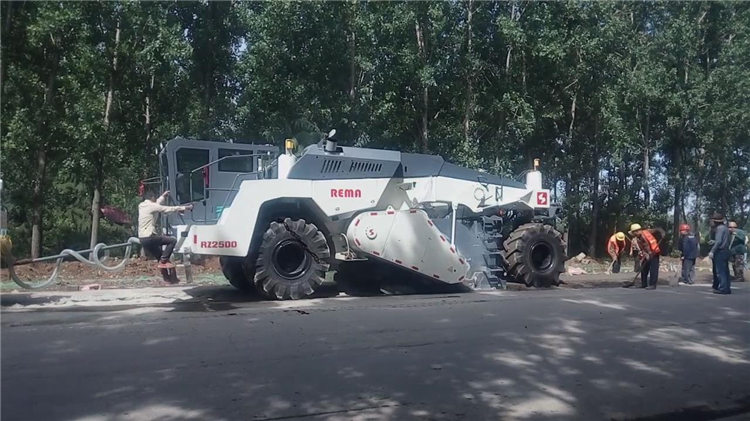 RZ2500，舞陽施工